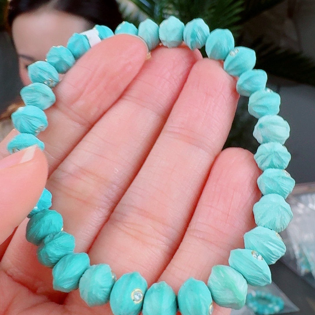 绿松石珠宝奇石未镶嵌