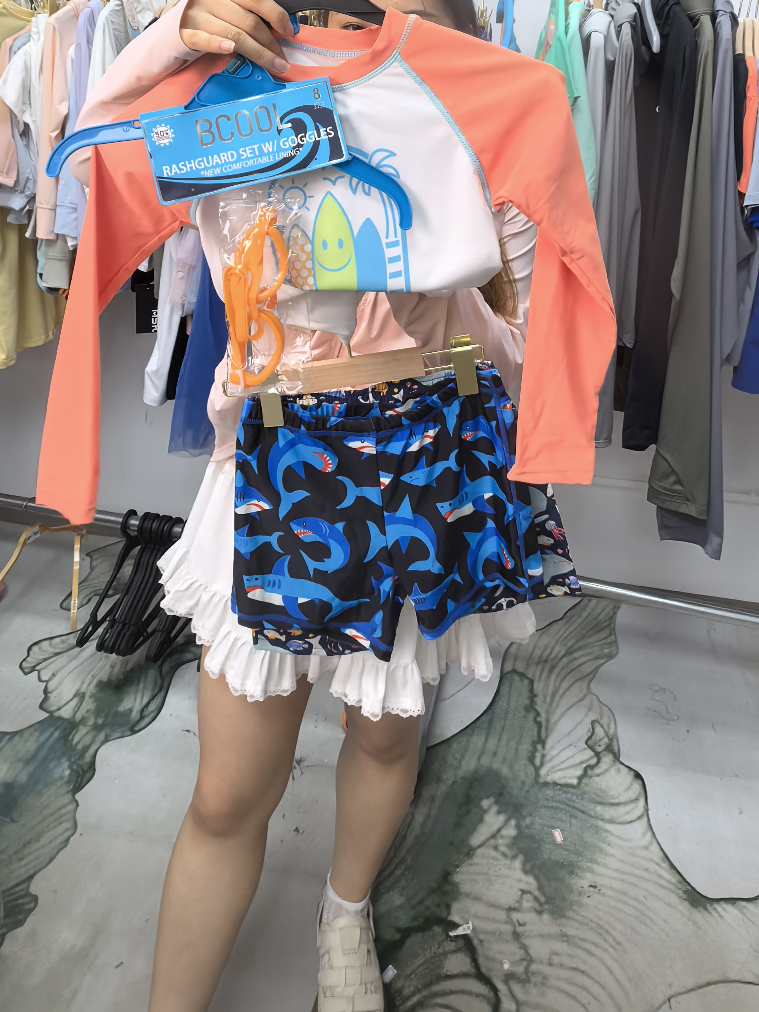 扣号链接（1）号春夏装（实物以直播间为准）默认微瑕