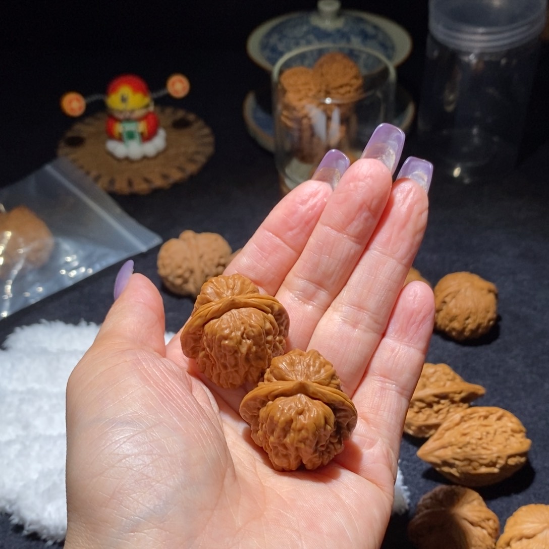 文玩核桃吊坠蛙蛙31