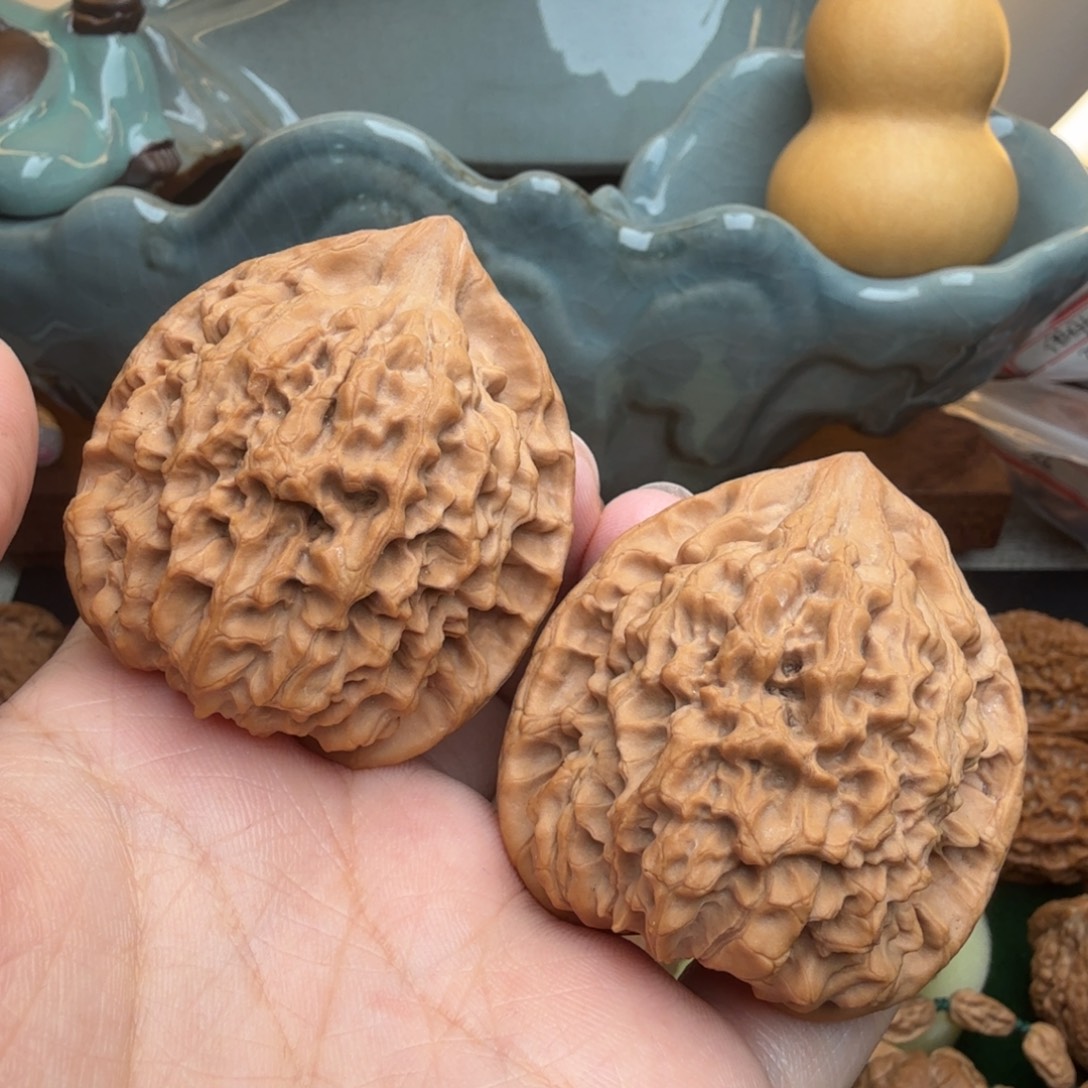 核桃文玩核桃吊坠官帽