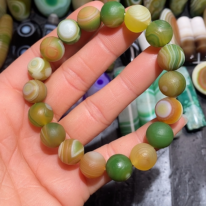 玛瑙/玉髓合金颈饰