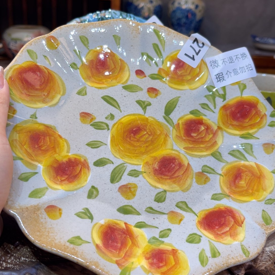 瓷片景德镇手工制作