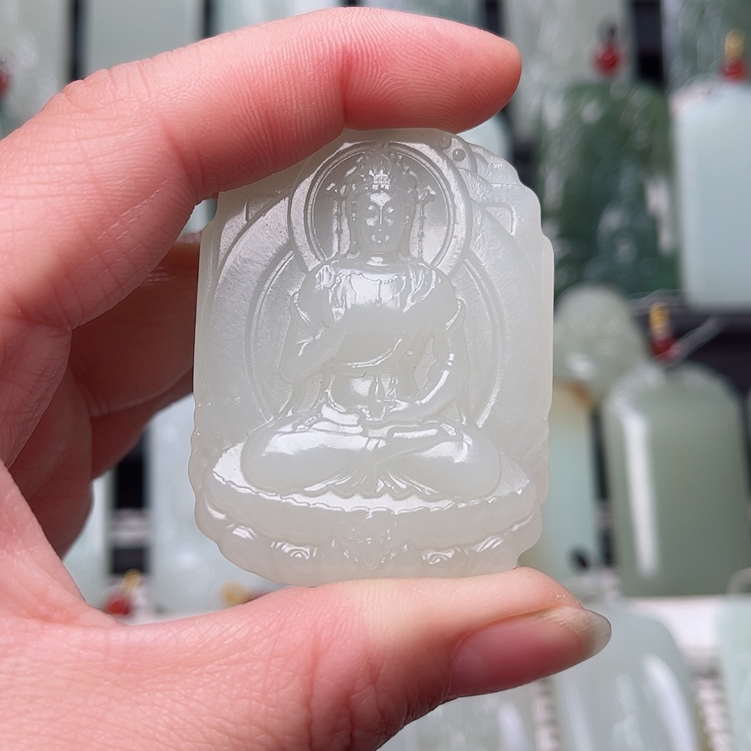 和田玉挂件未镶嵌