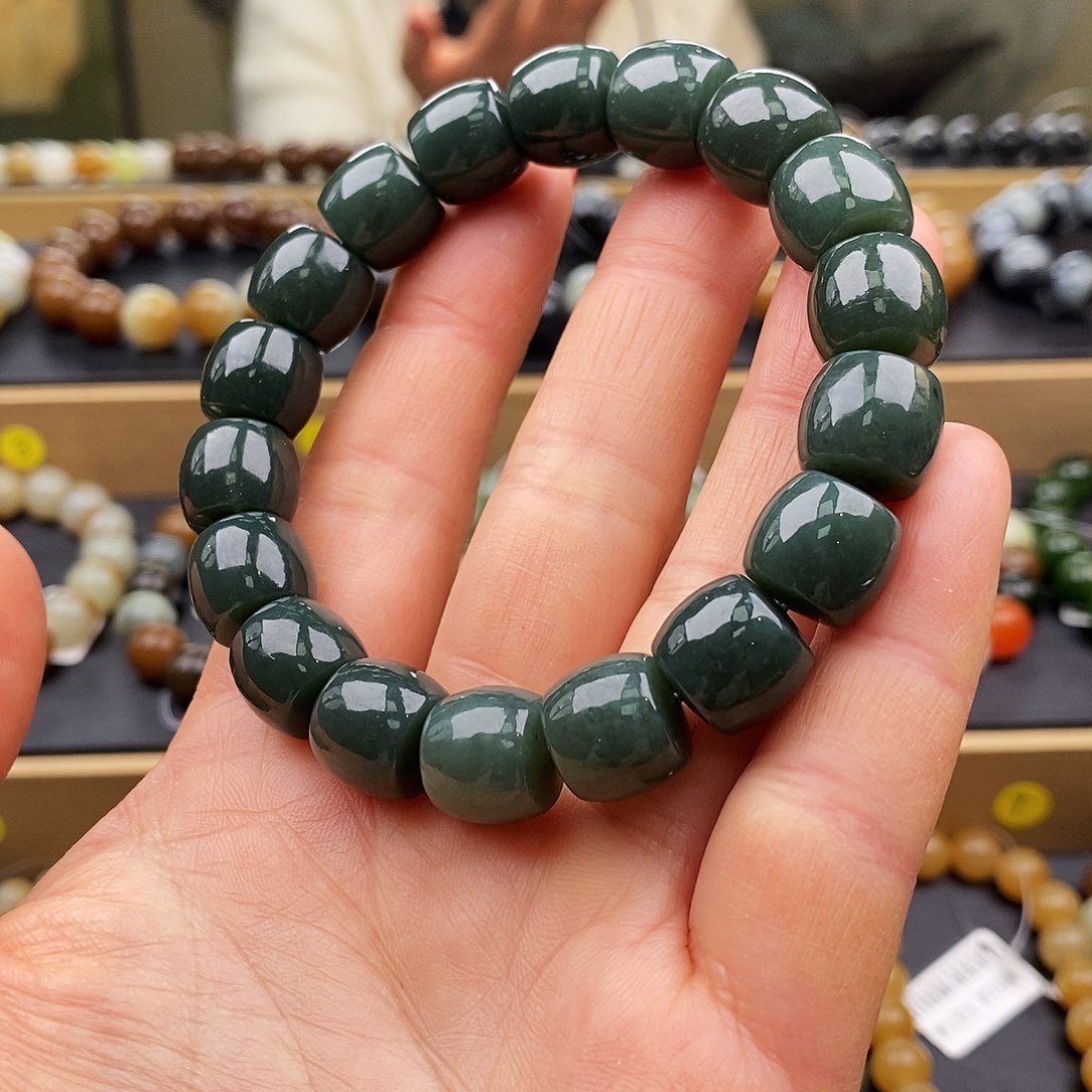 和田玉手链未镶嵌