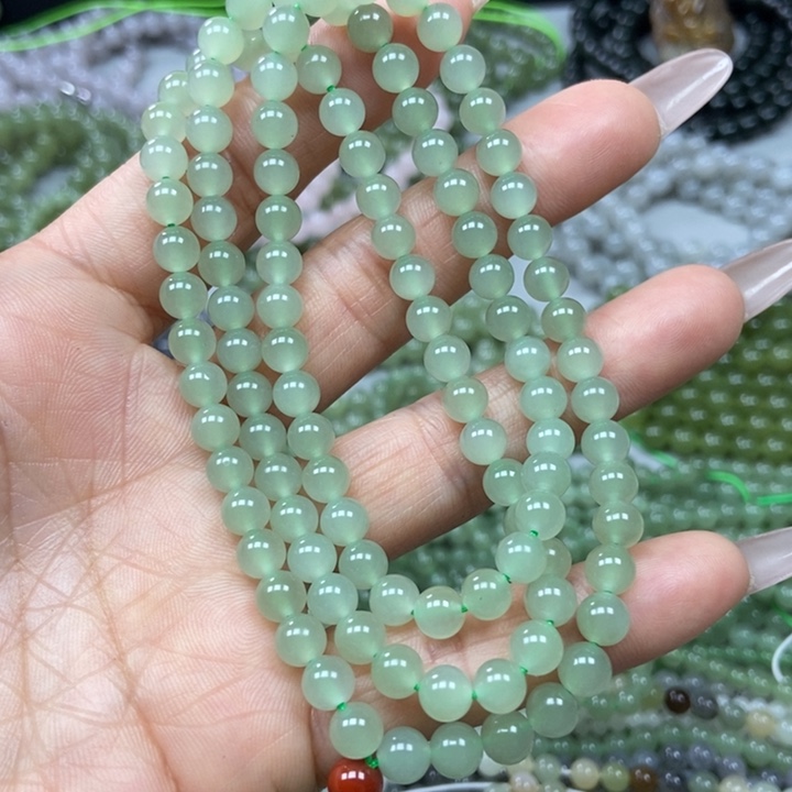 和田玉颈饰未镶嵌6