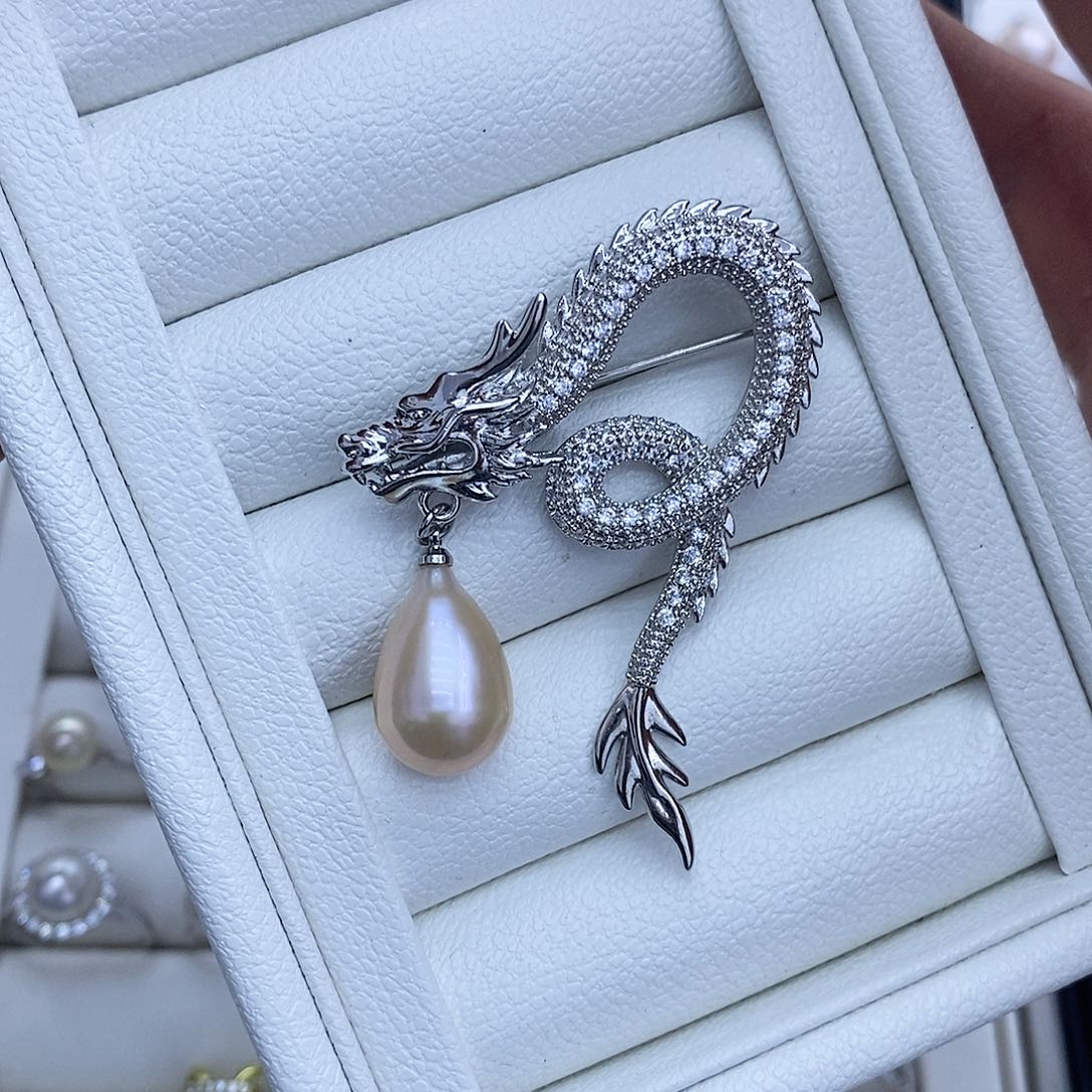 淡水珍珠胸饰未镶嵌