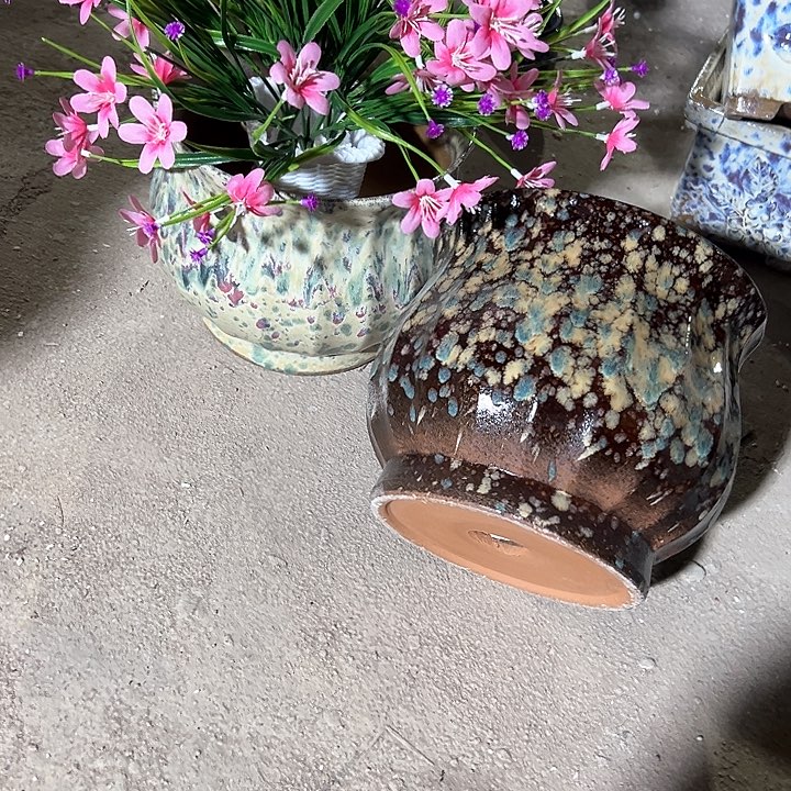 紫砂花盆花盆花盆