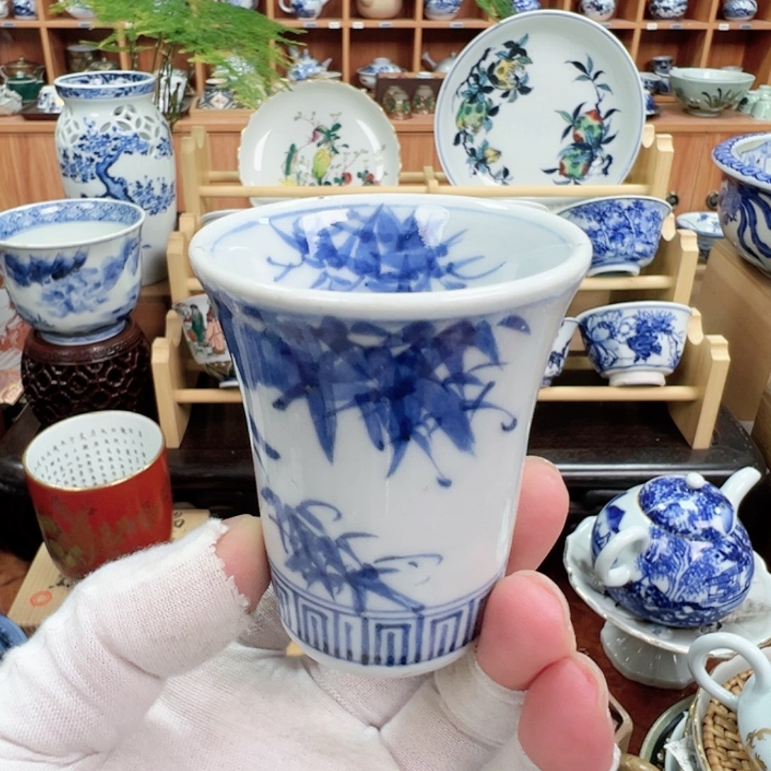 柴窑茶杯茶壶茶托盘子