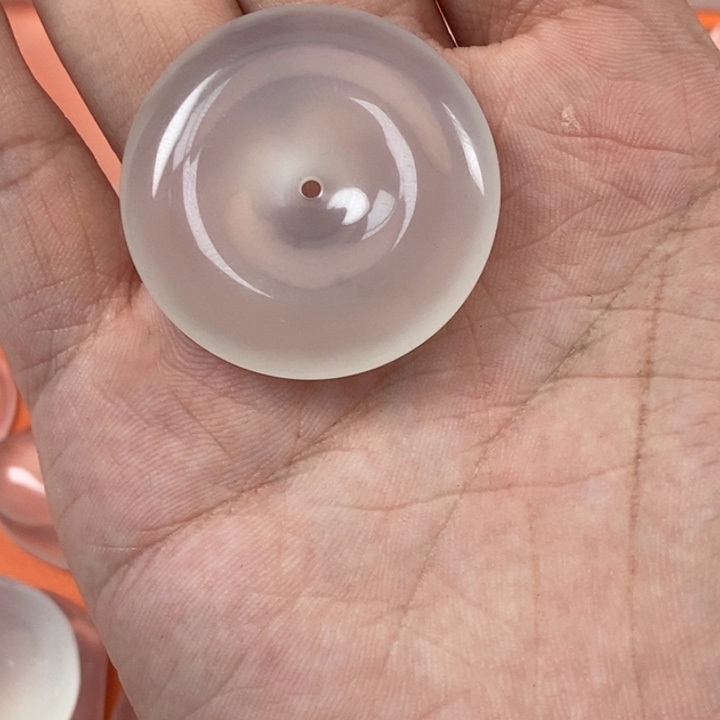 石英质玉未镶嵌项链