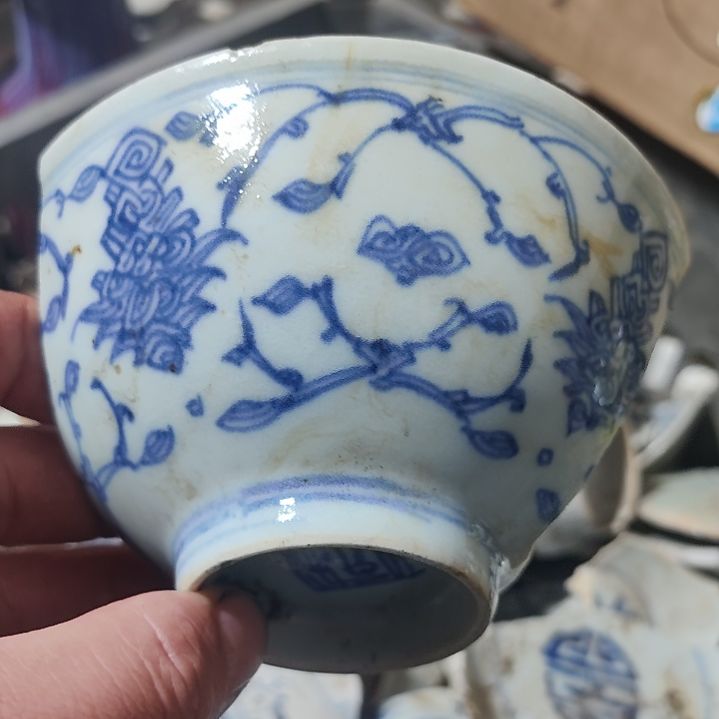 陶瓷手工茶杯摆件