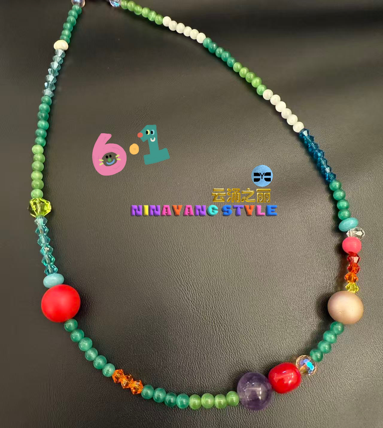 雲涌之丽 钛钢仿水晶项链 【6.1儿童节】ZLN0934颈链饰品绿色