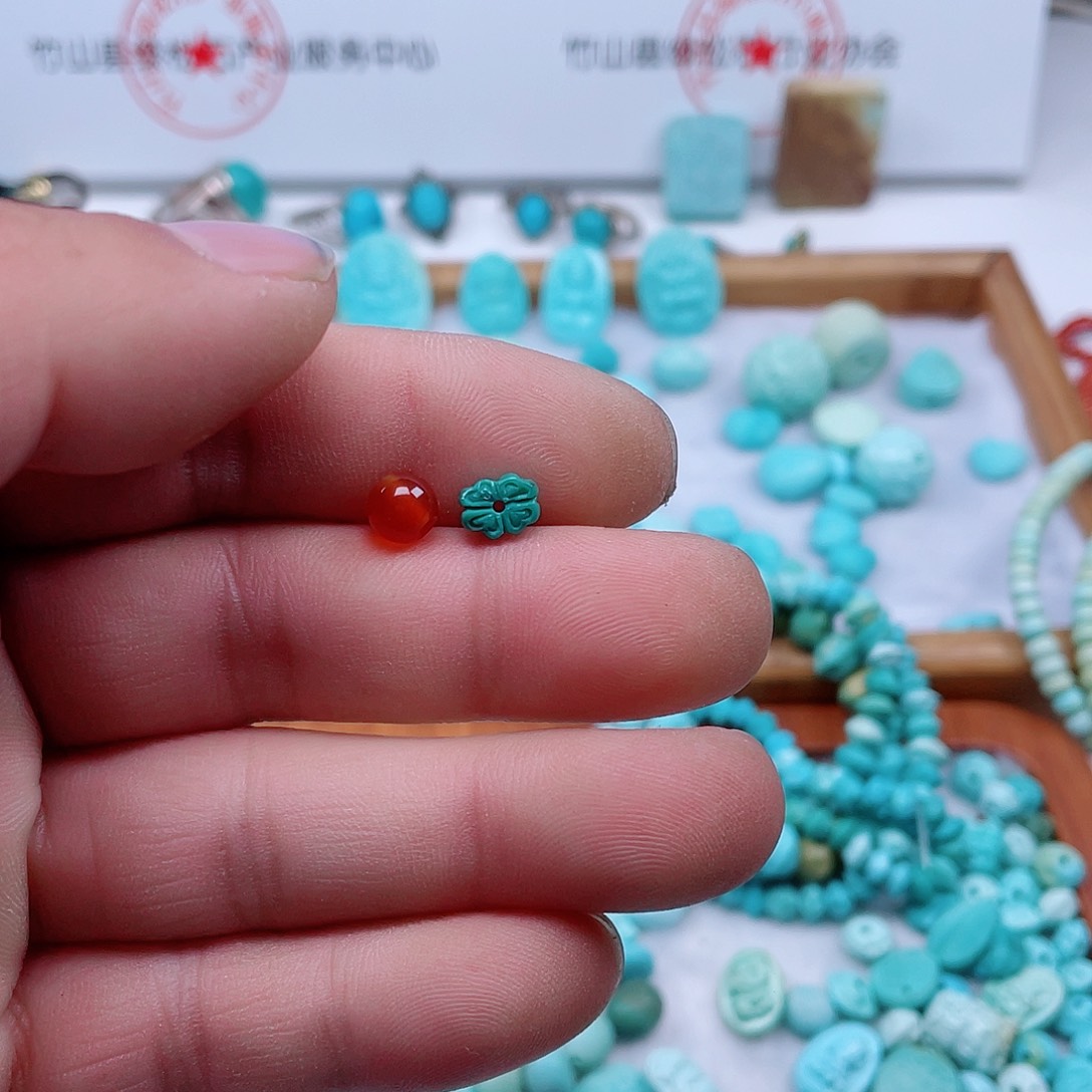 南红玛瑙颈饰未镶嵌118