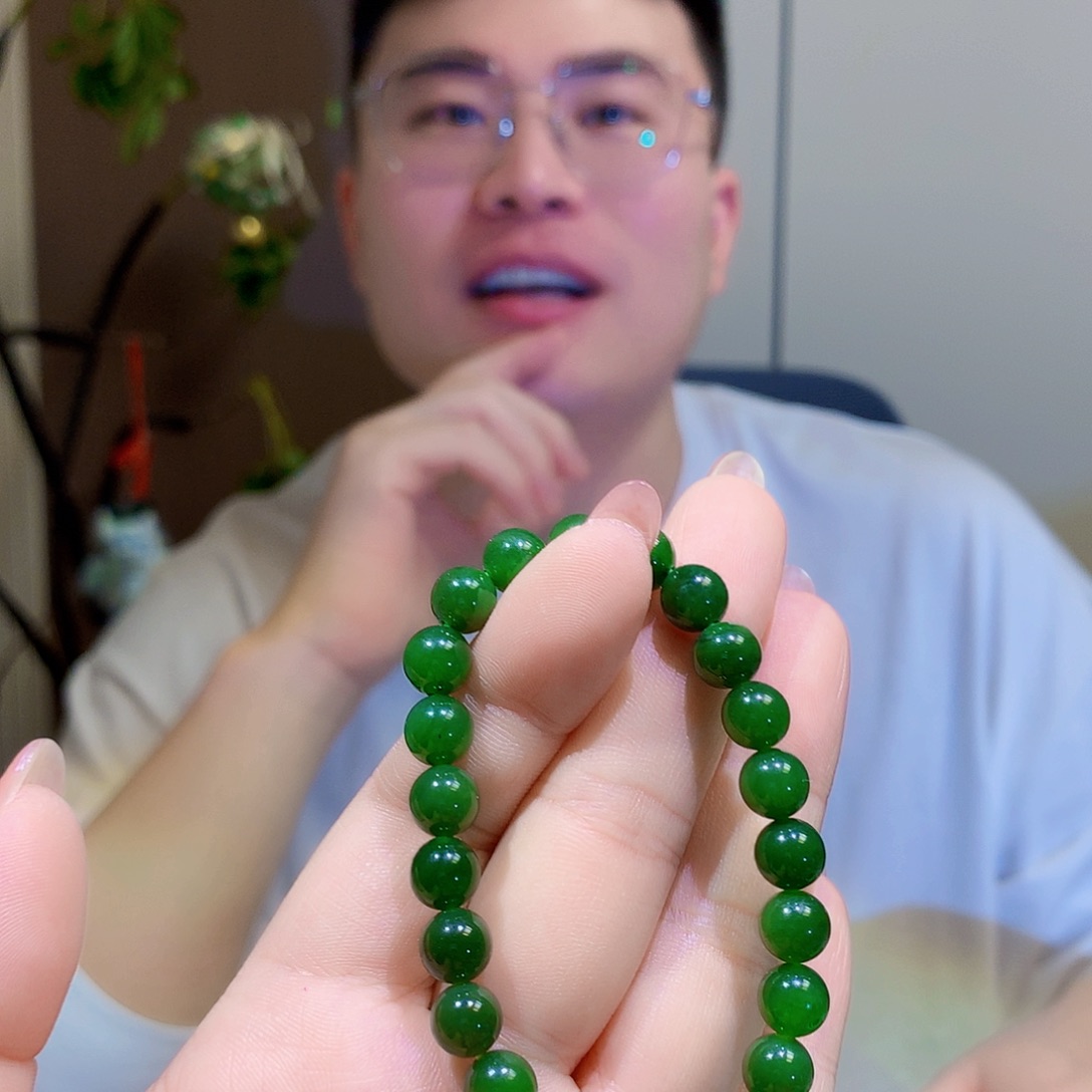 未镶嵌手链和田玉（碧玉）新