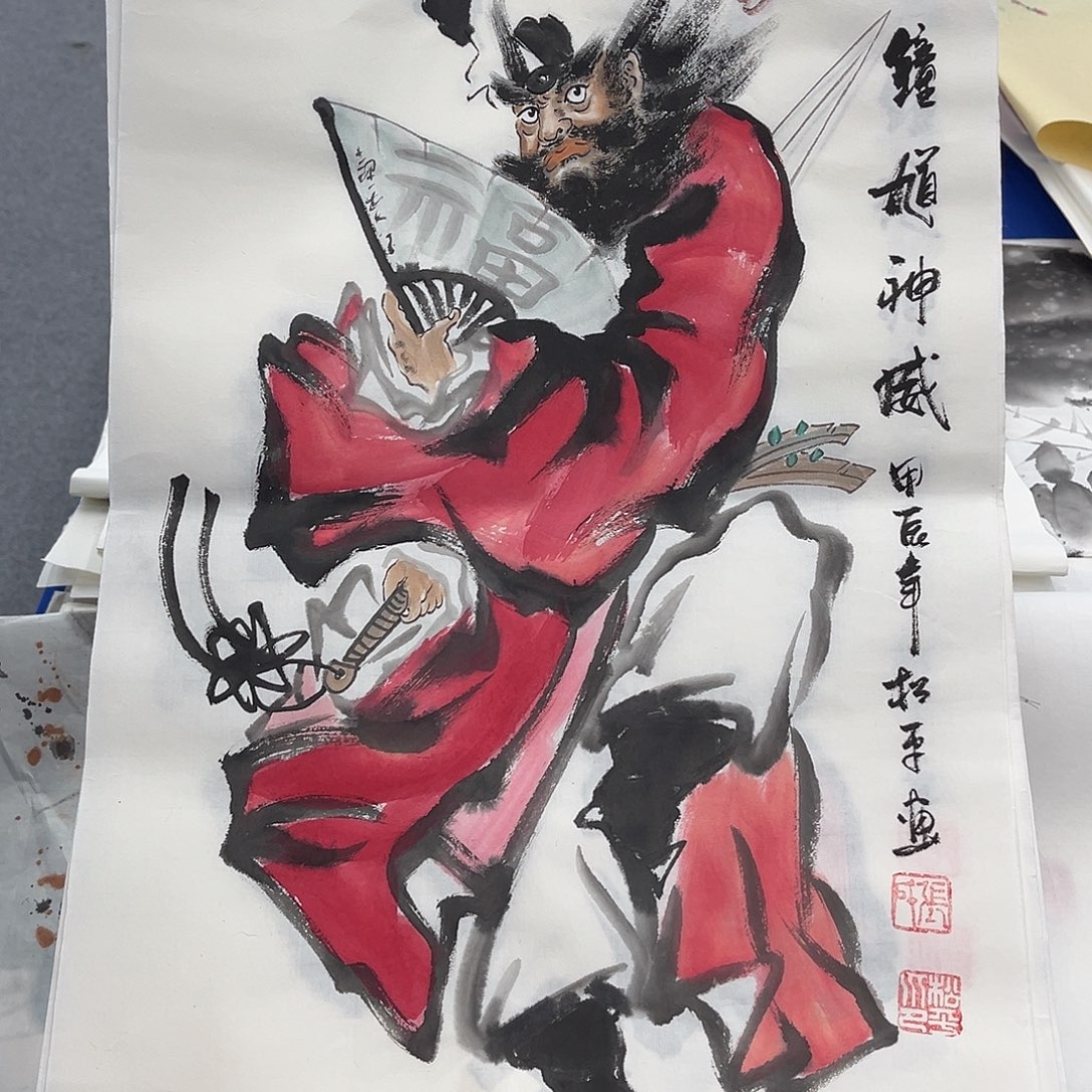 国画纯手绘作品欣赏