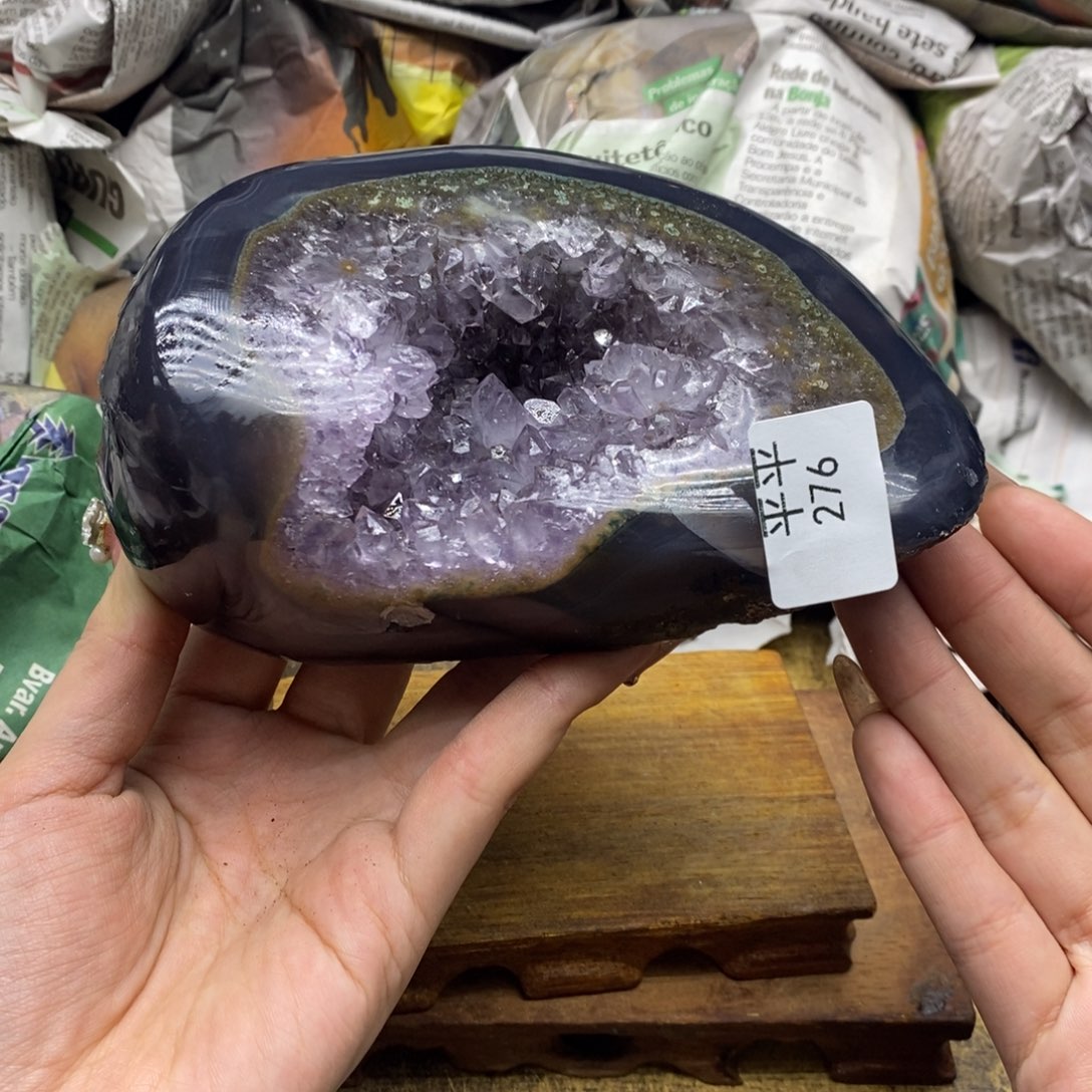 紫晶乌拉圭未镶嵌