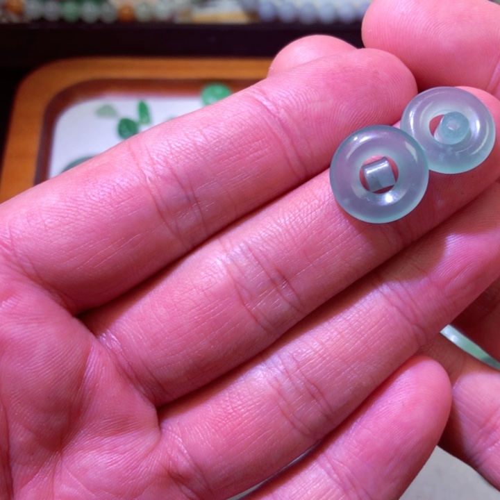 翡翠未镶嵌颈饰天然a货翡翠