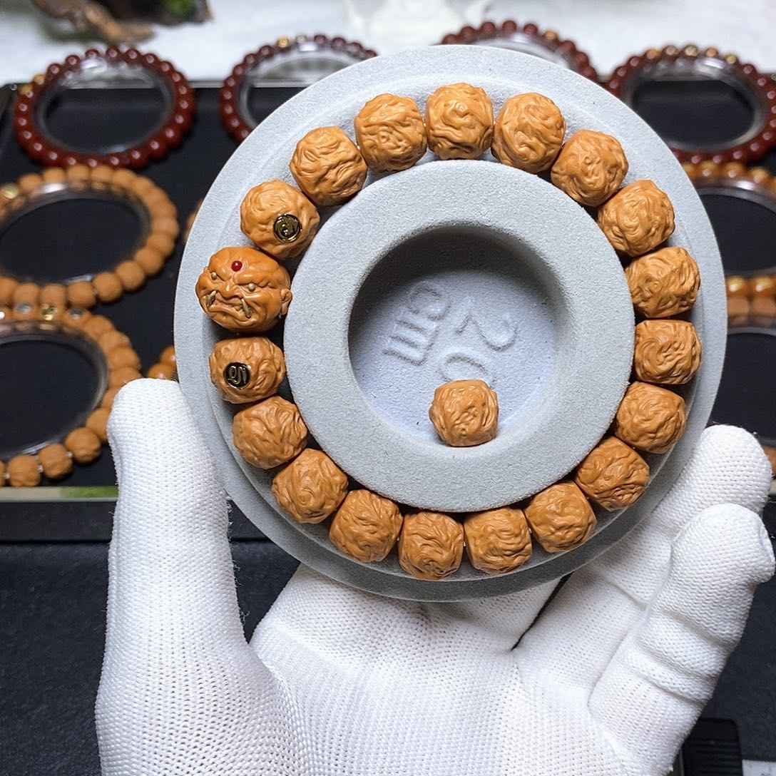 手串猴头核桃全品无暇恶僧精工龙蛇之变13左右精品