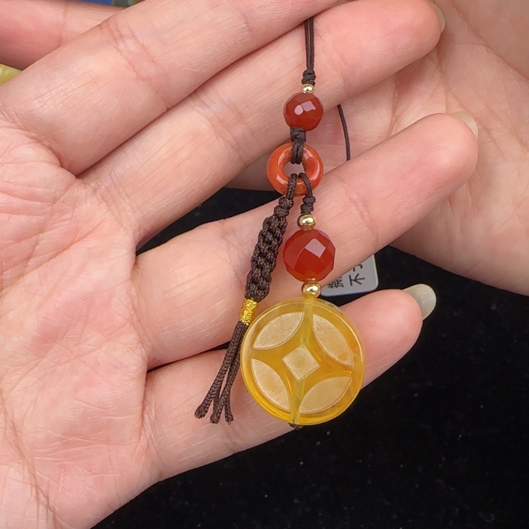 蜜蜡吊坠(赠链)未镶嵌