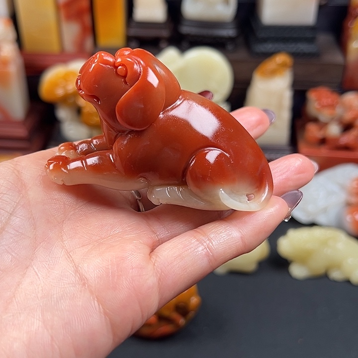 寿山石老性芙蓉石