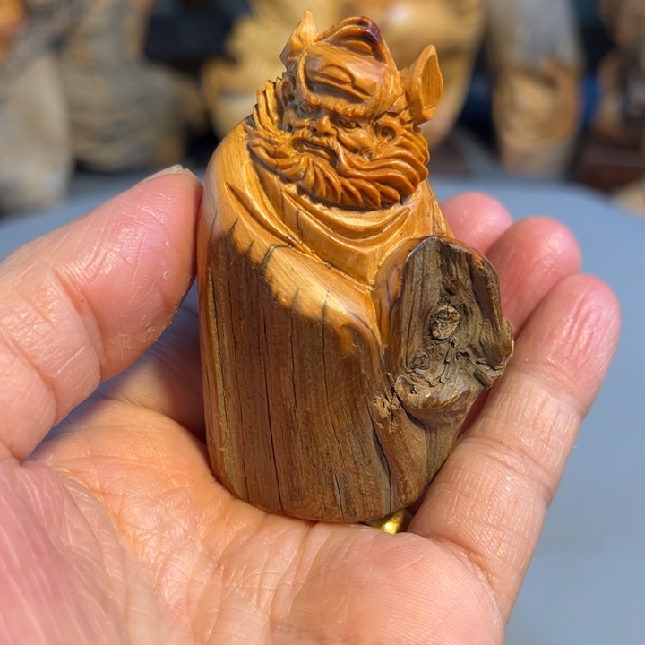 柏木（崖柏）根雕工艺摆件