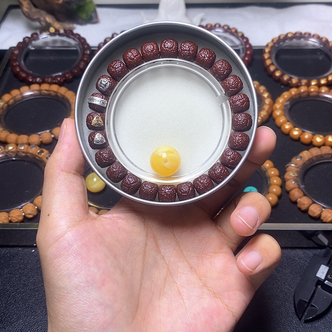 猴头核桃手串套标饕餮尺寸11左右牛油膏机刷全品