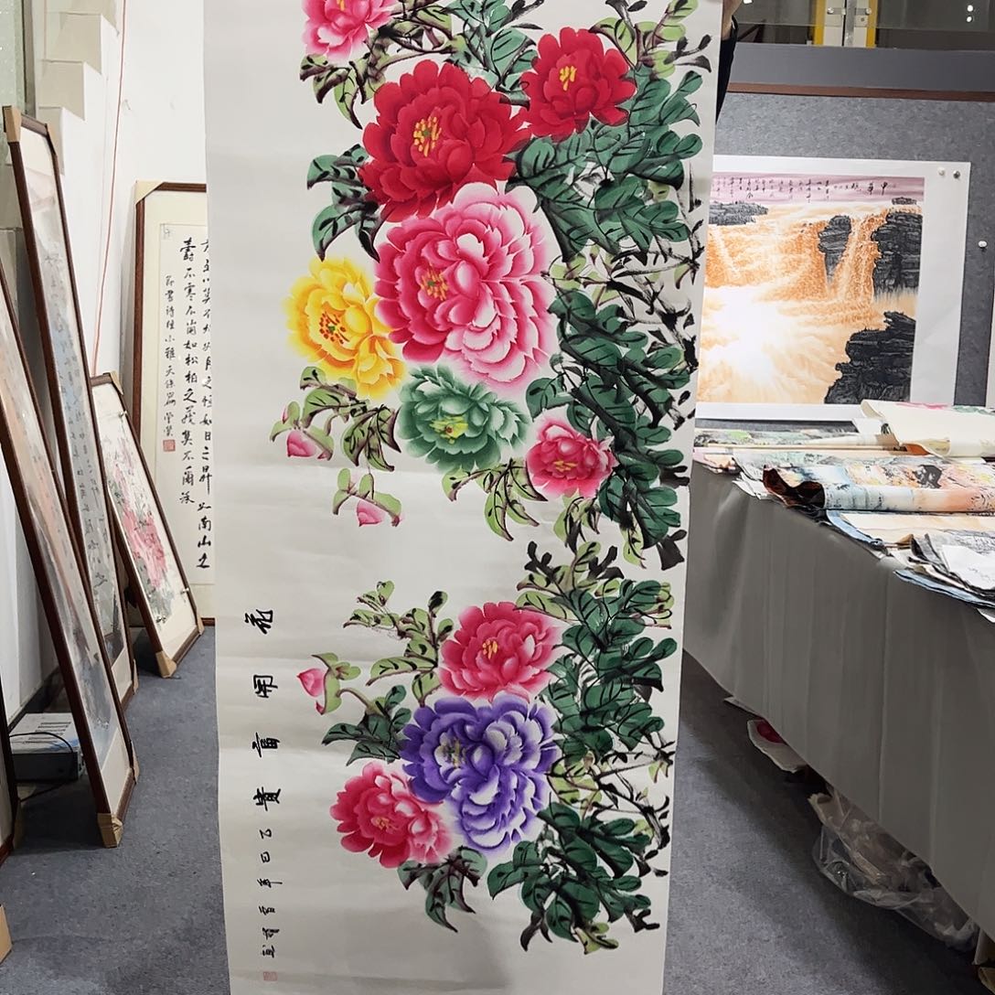国画LT国画作品单幅任发