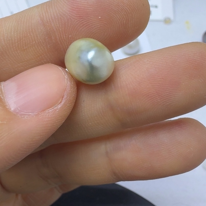 十***月未镶嵌颈饰海水珍珠