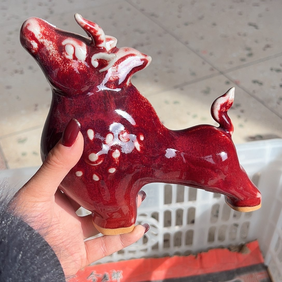 摆件郑家钧窑摆件