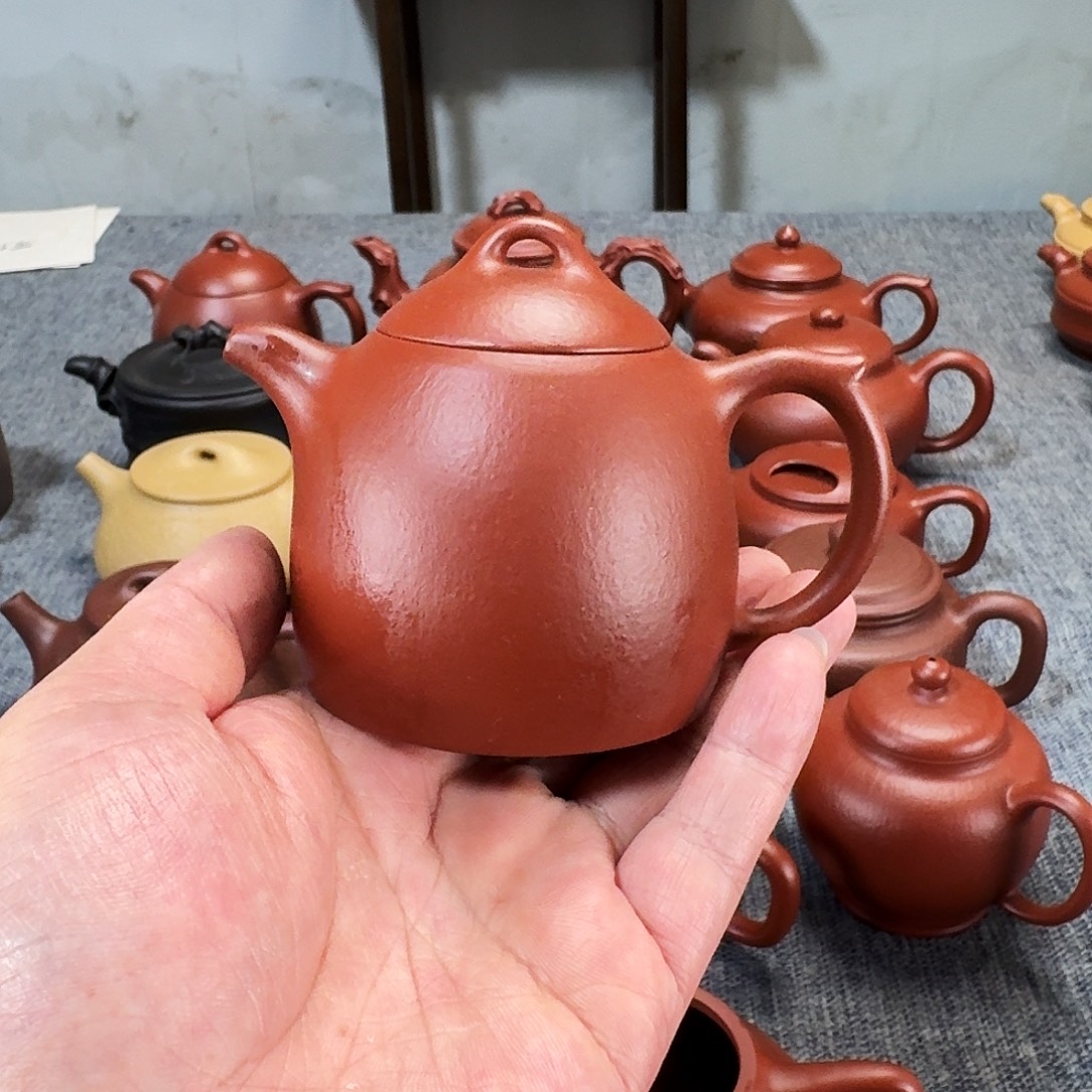 紫砂茶壶全手工紫砂壶秦权