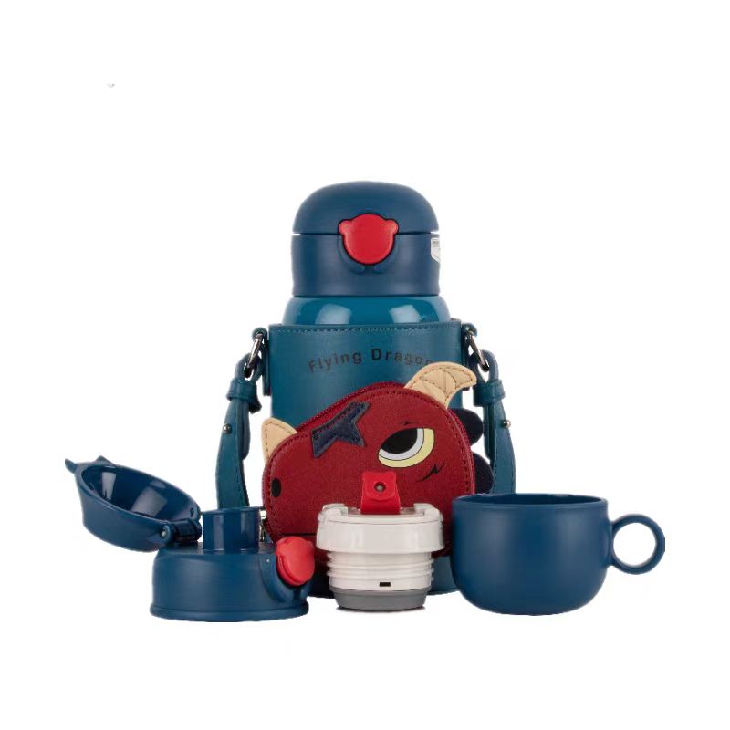 【俊俊B字开头】杯具熊正版316镜面内胆保温杯高颜值可爱便携