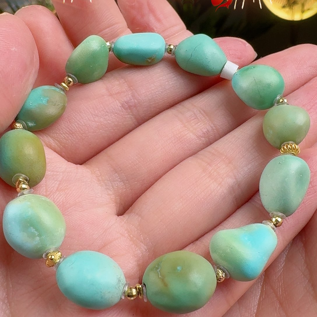 绿松石珠宝奇石未镶嵌