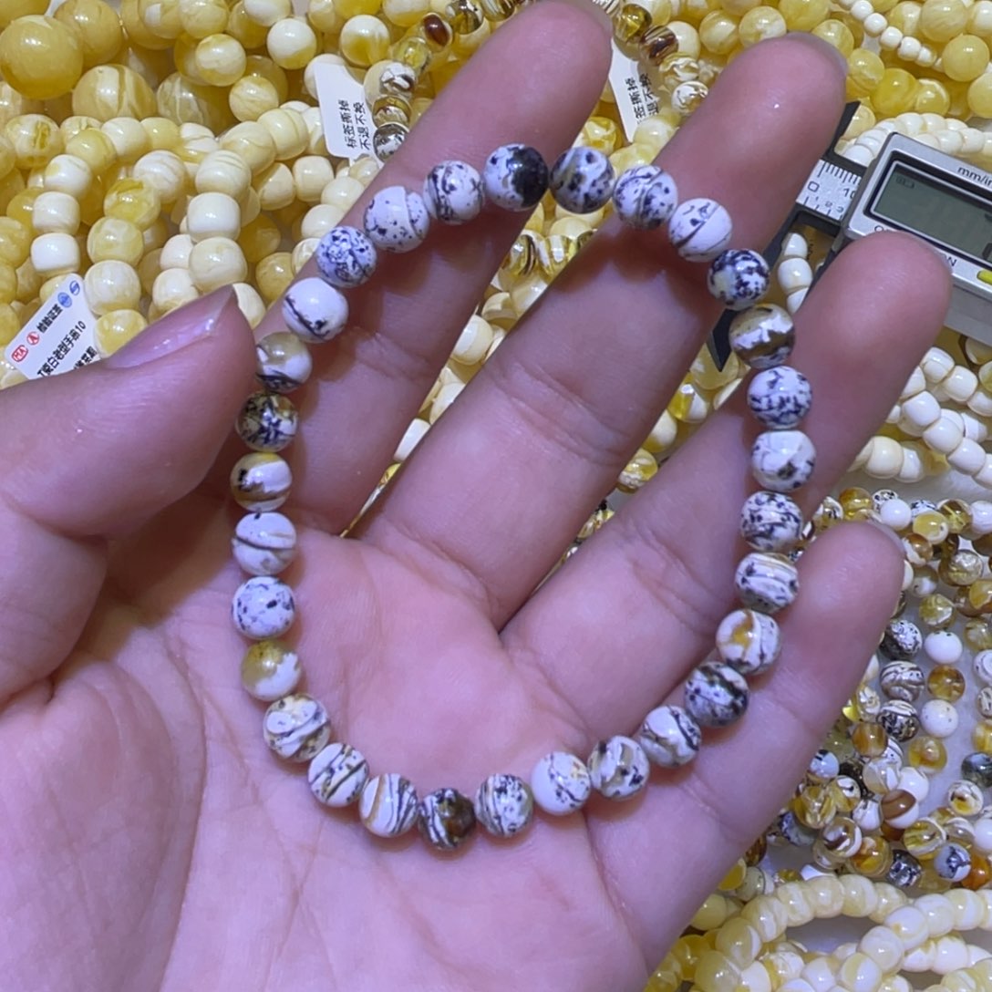 蜜蜡未镶嵌珠宝奇石6.5m