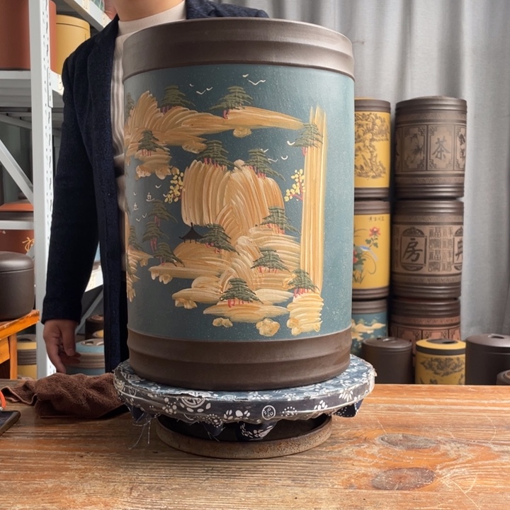 紫砂茶叶罐茶叶罐