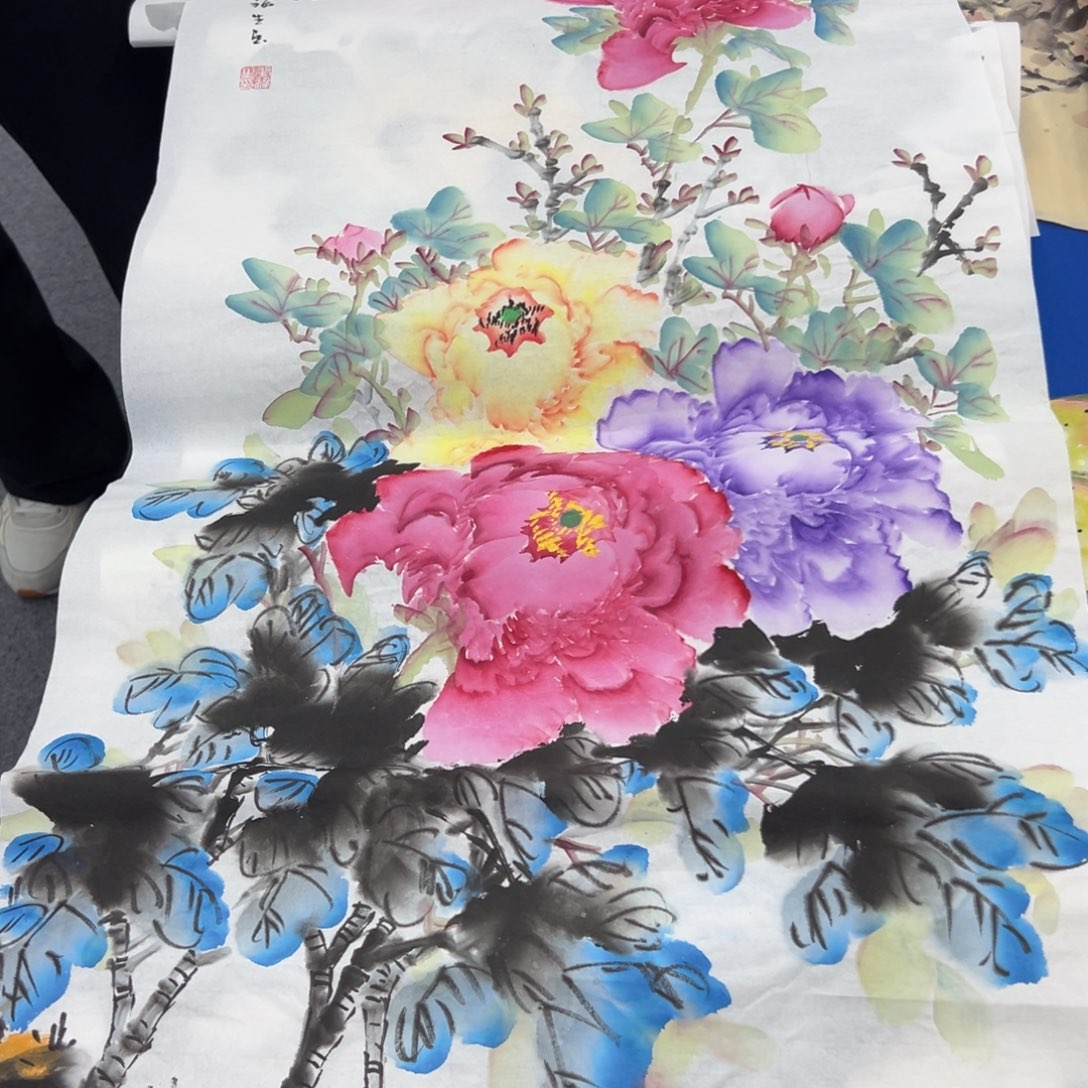 国画绘画作品请欣赏展示