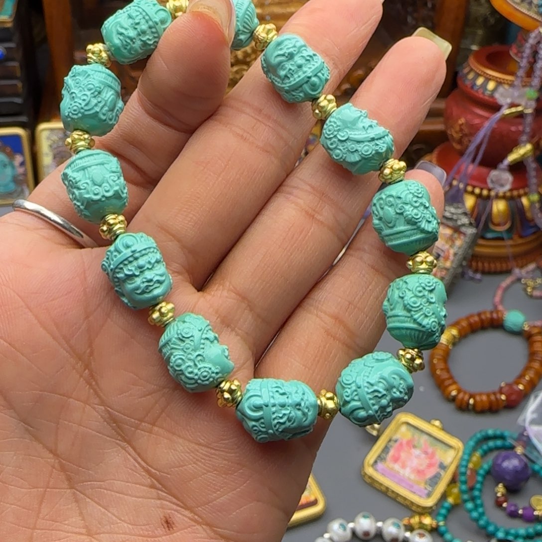 琉璃手工艺品破****¹菩提