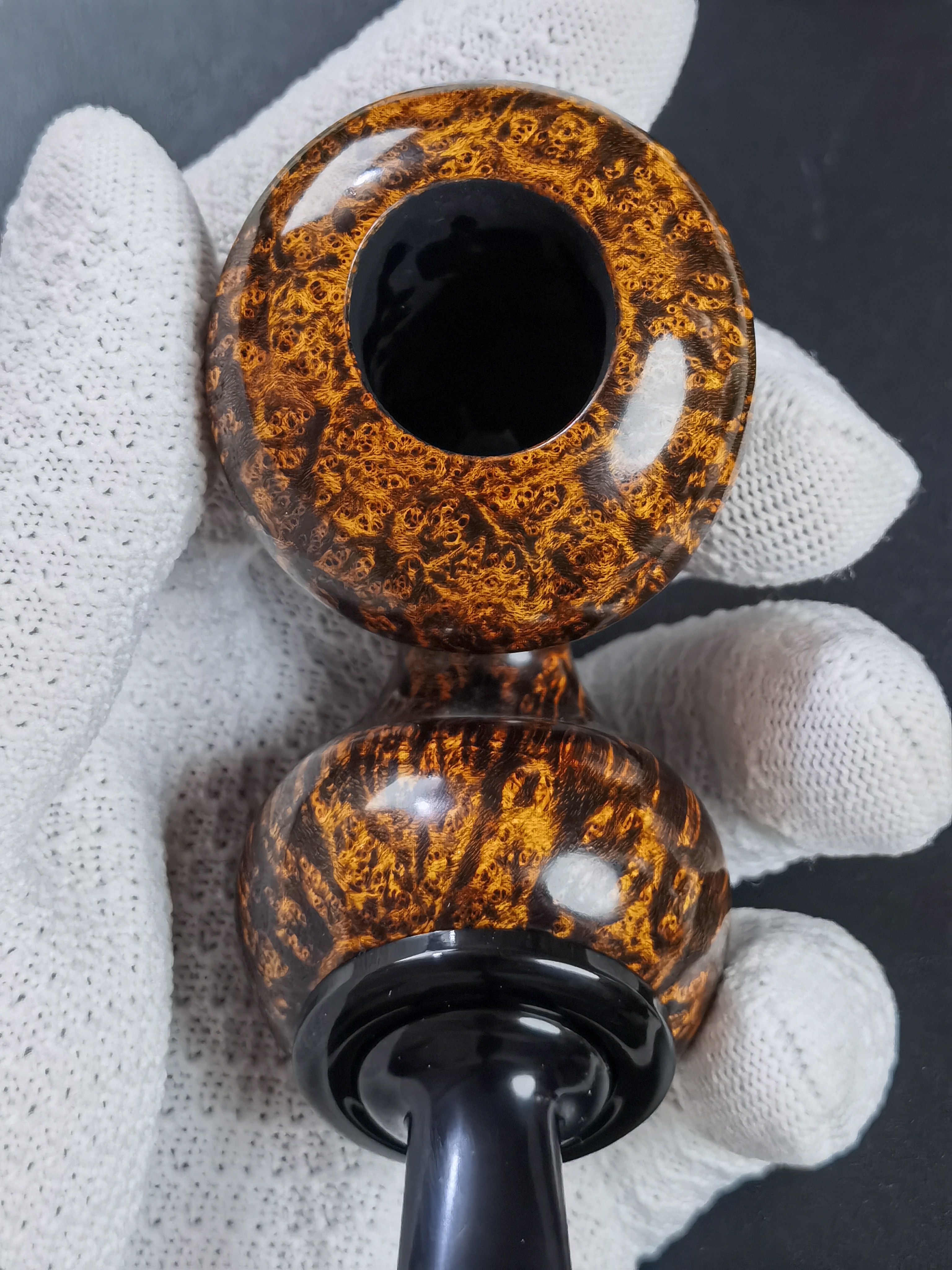 MR经典反葫芦石楠木烟斗