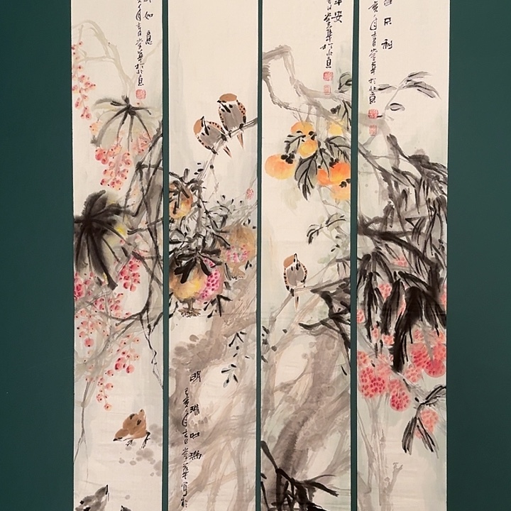 国画恽老师作品画作