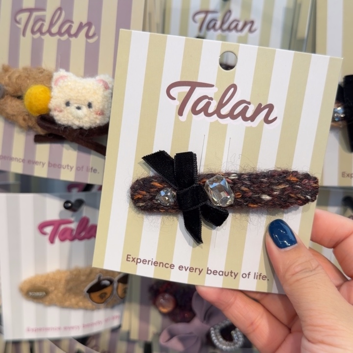 布艺非金属蝴蝶结钻钻