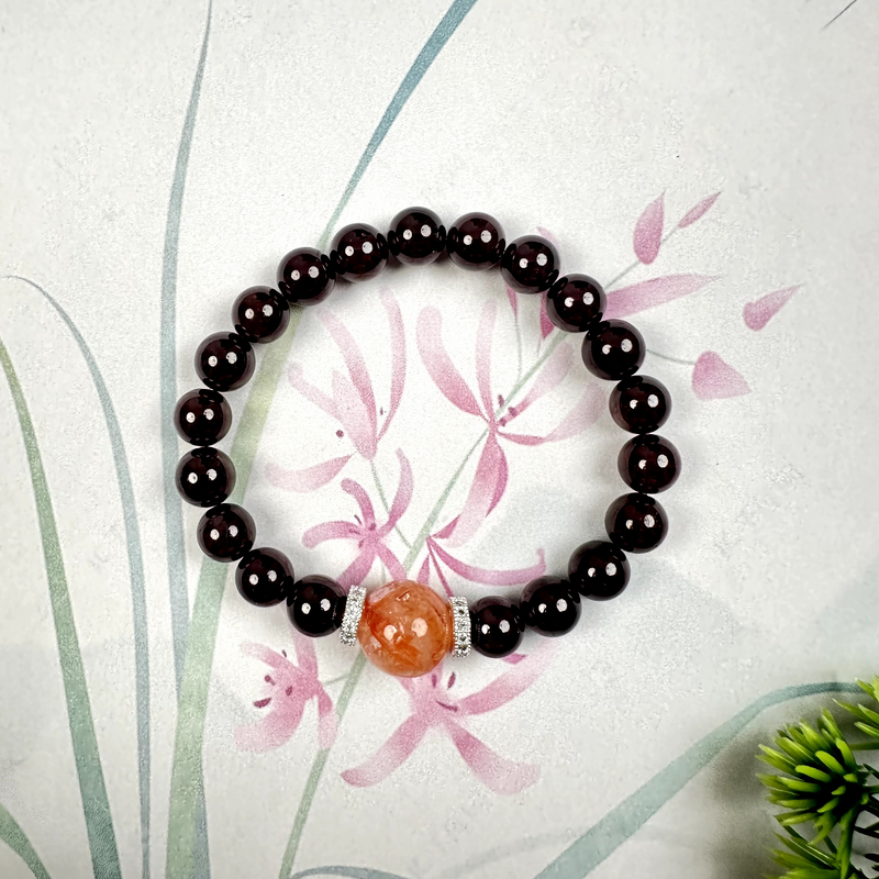 H38水晶简约款手链性百搭田园风轻奢手串精美气质款