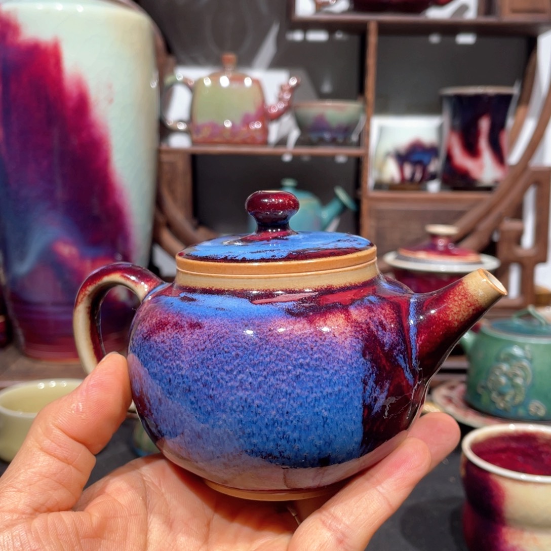 中国神后钧瓷茶器