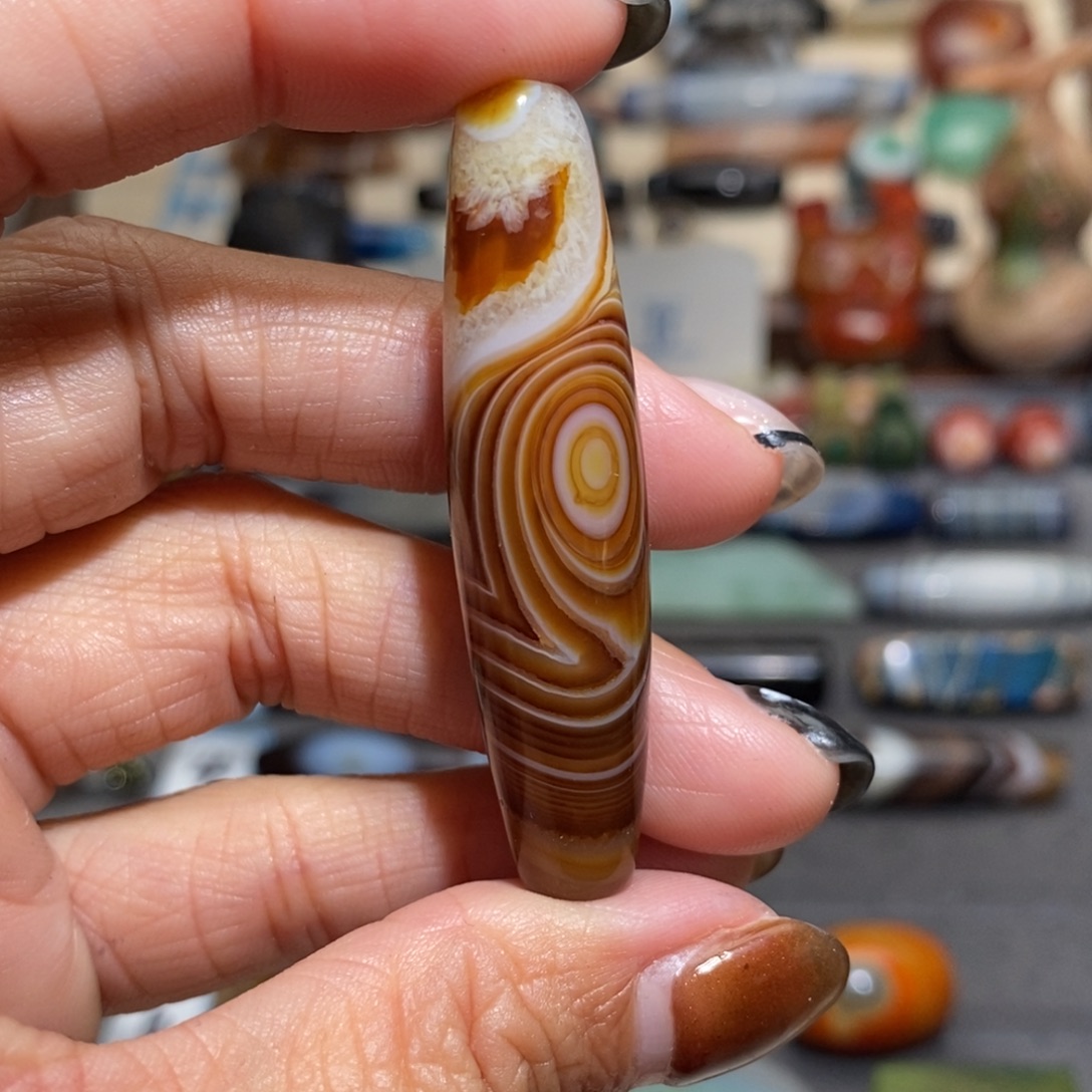 飞***空玛瑙/玉髓合金手链