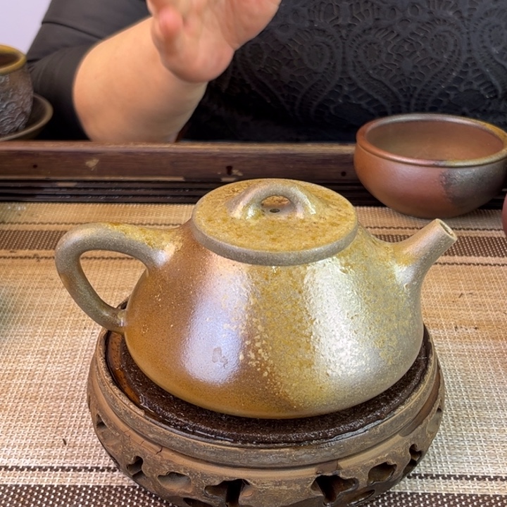 紫砂茶壶段泥柴烧280cc