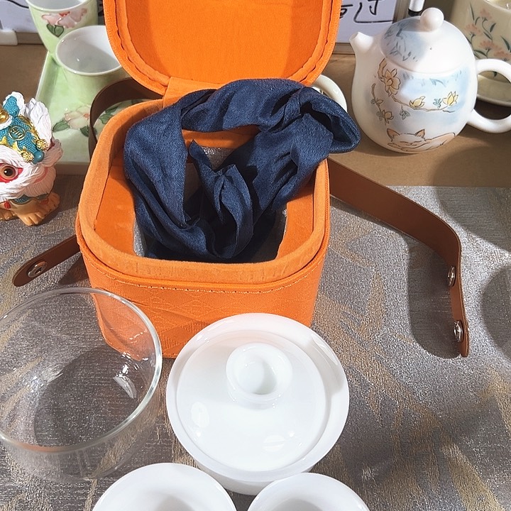 瓷精致快客茶具套装