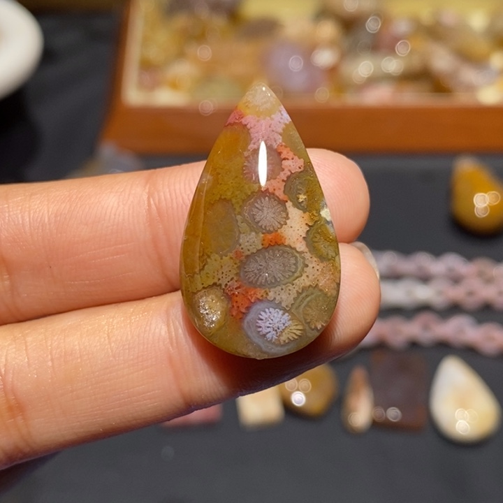 【闪购商品】未镶嵌珊瑚玉硅化玉