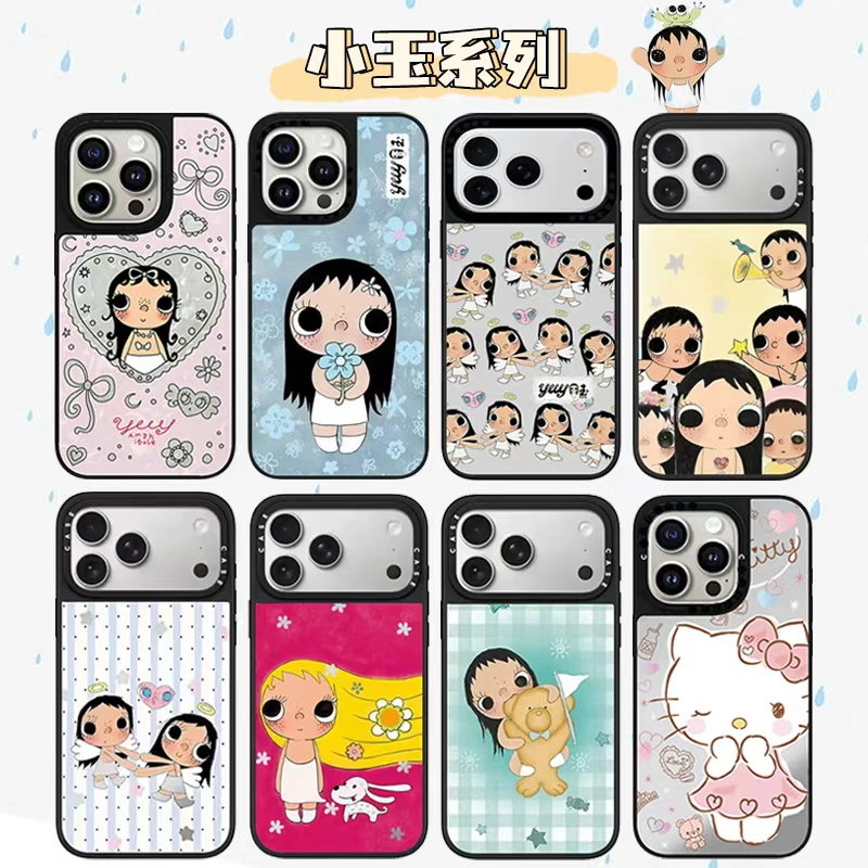 【丝带爱心小玉】适用iPhone16Promax手机壳苹果15Pro14Pro防摔磁吸
