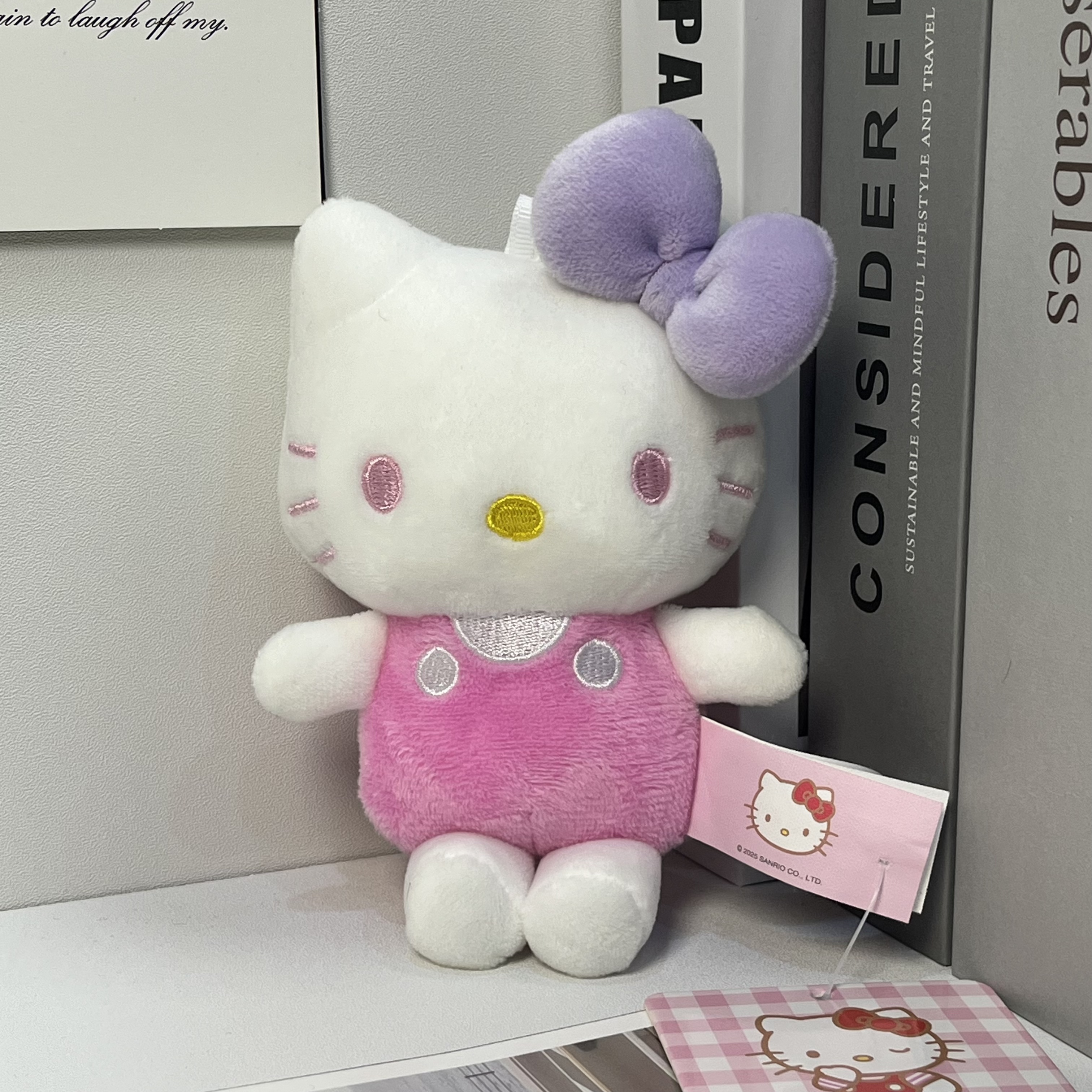  三丽鸥hellokitty包包挂件kitty凯蒂猫毛绒玩偶背包挂饰礼物