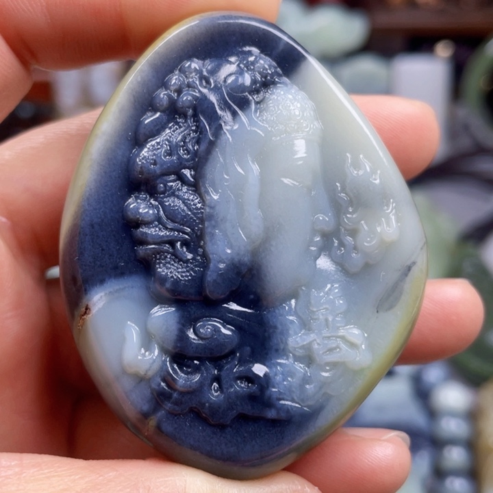 和田玉挂件未镶嵌