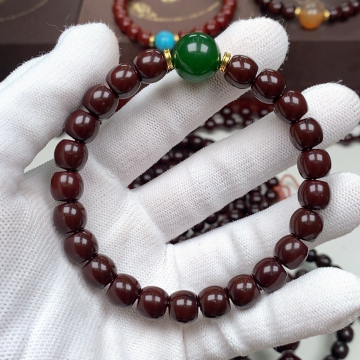 核桃手串/手链A****）猴头直切