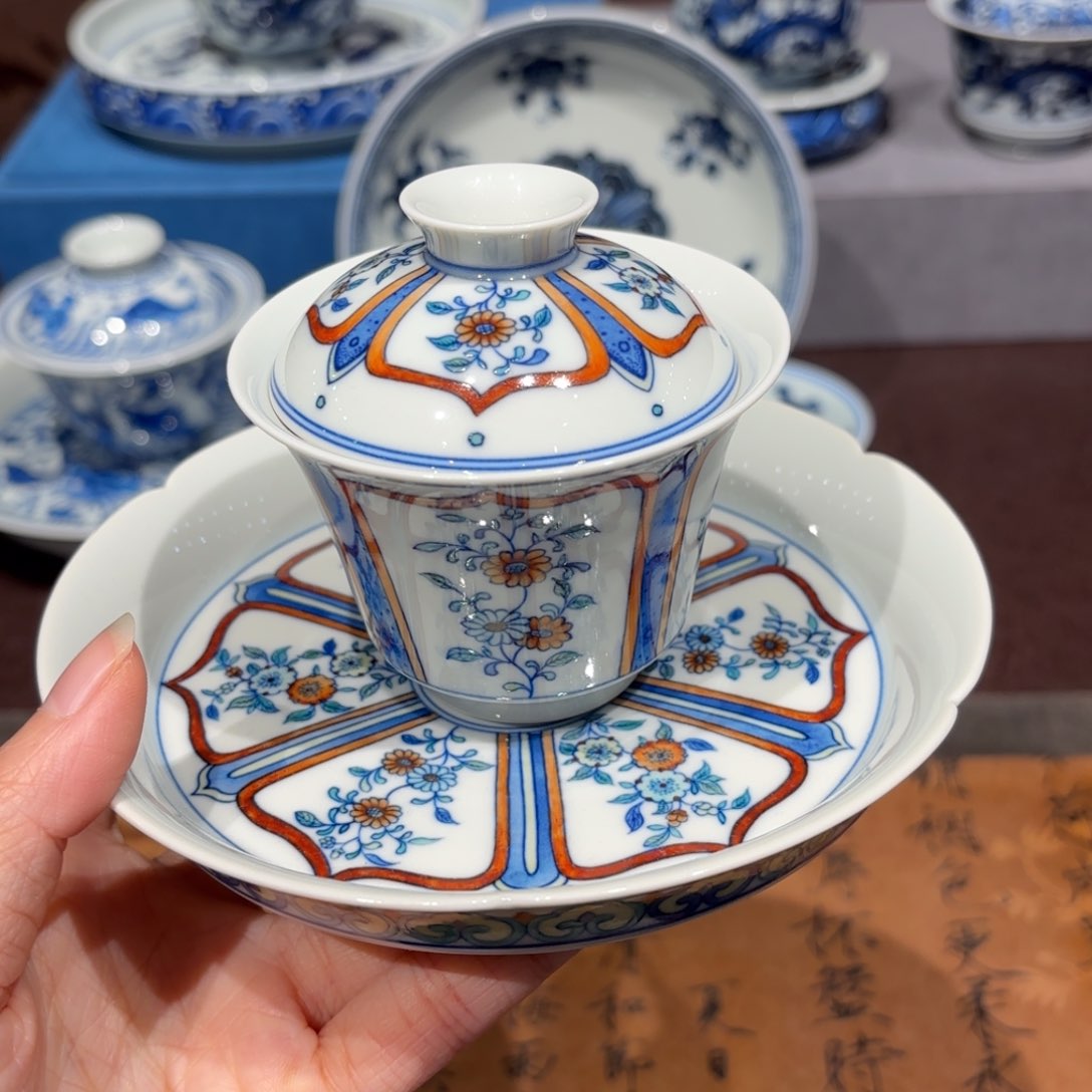 瓷片景德镇纯手工手绘