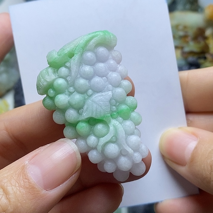 定制翡翠未镶嵌毛货